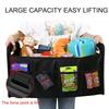Versatile Oxford Cloth Car Trunk Organizer -Toys Food Storage Bags Box Foldable Storage Box For Vehicle Essentials Accessories