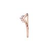 Pandora Roségold Wishbone Ring Damenringe 188282CZ