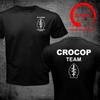 ATJ LUCKO Kroatische Spezialeinheit zur Terrorismusbekämpfung T-Shirt Unisex T-Shirt Unisex Kurzarm Oberteile T-Shirt Sommer Baumwoll-T-Shirt