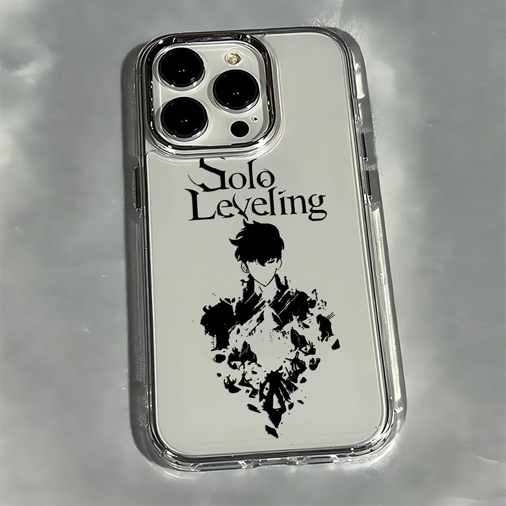 Luxury Hot Anime Solos Levelings Phone Case For iPhone 17 16e 16 15 14 13 12 11mini Pro Max X XR XSMAX 8 7 Air Plus Soft Cover