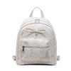 College Style Women's Shoulder Bag New Summer Fashion Bow Small Backpack Shopping Commuter Bag
