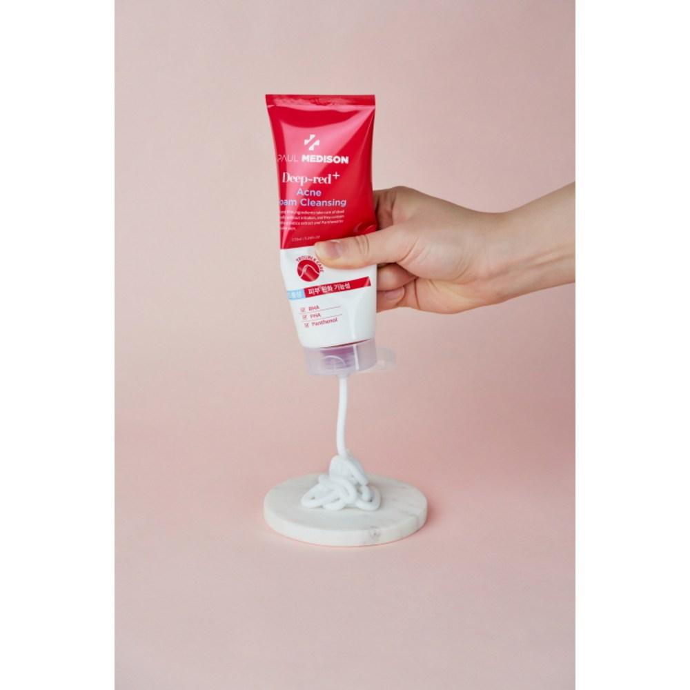 Paul Madison Deep Red Acne Mildly Acidic Foam Cleansing, 155 ml, 2 jednostki