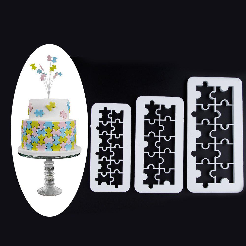 

3 шт./компл. геометрическая форма для печенья и торта, форма для помадки, шоколадная форма для выпечки, помадка, инструменты для украшения торта