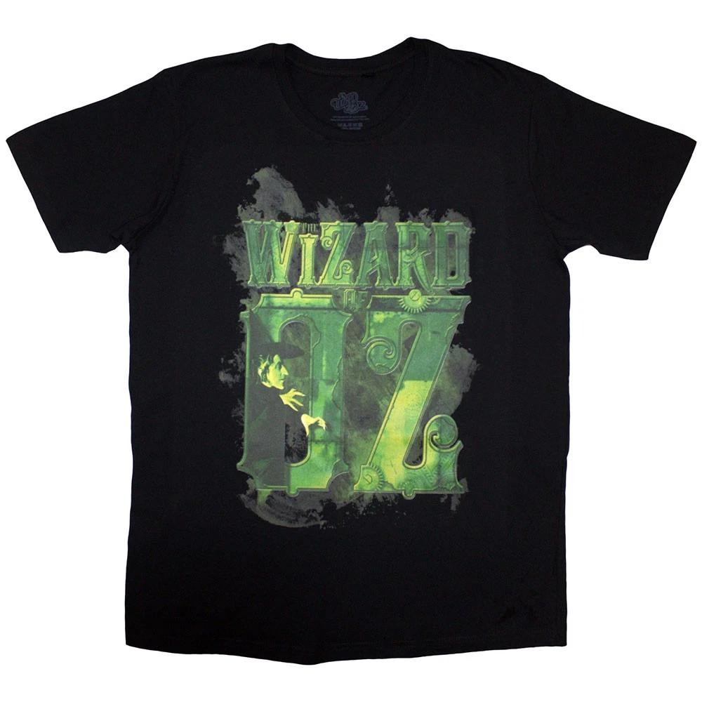 The Wizard of Oz Logo T-Shirt Black New M