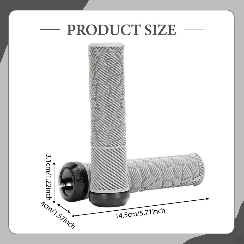 Handlebar Grips, 1 Pair, Replace Ergonomic Riding Accessories for Folding , Handle, Grips