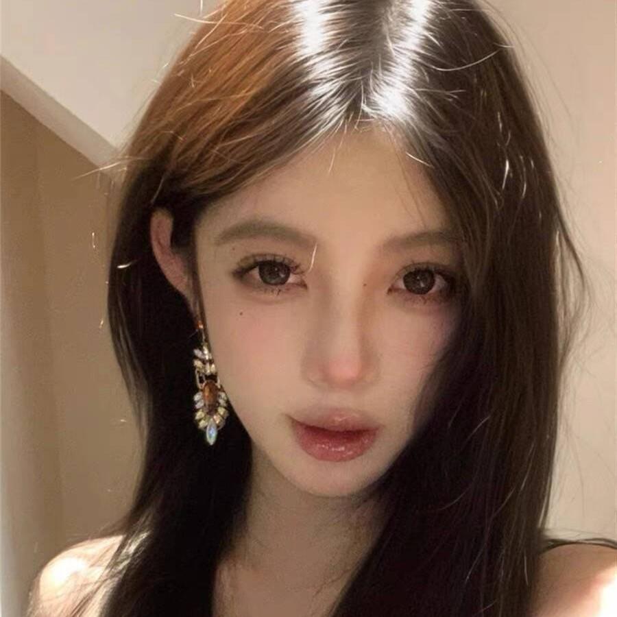 Korean Luxury Butterfly Tassel Earrings: Elegant, Versatile, Long Dangle Design with Silver Needles for Women