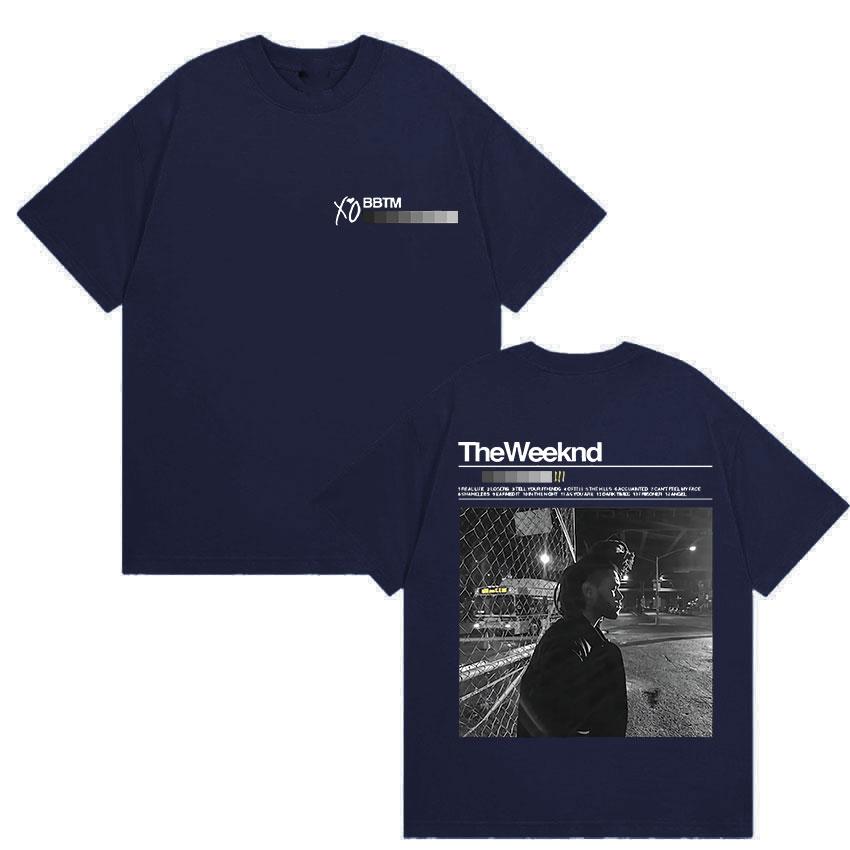 2026 Limited The Weeknd XO Album Merch Übergroße T-Shirts Unisex Retro-Stil Gothic Kleidung T-Shirt Street Hip Hop Baumwoll-T-Shirt