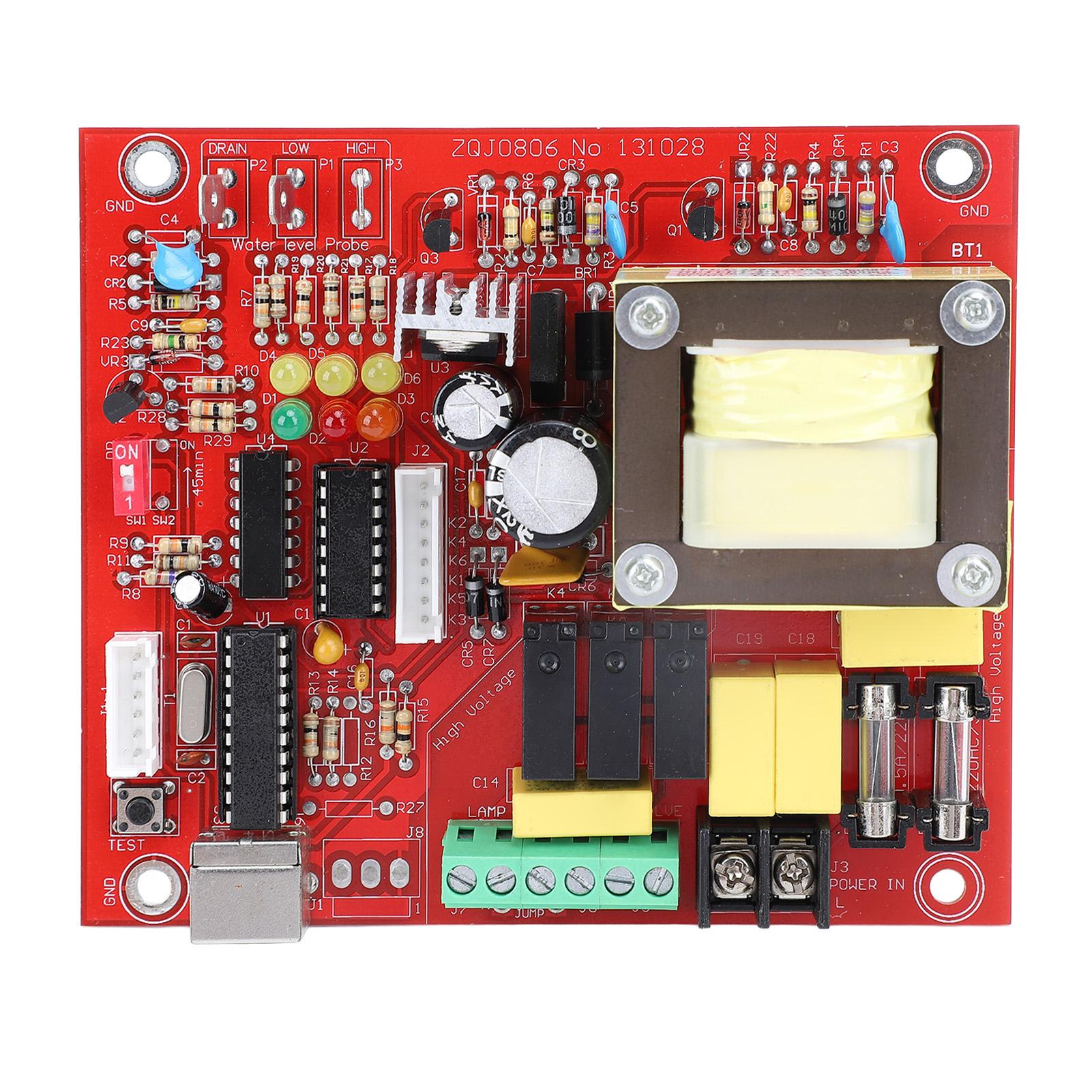 

324KW Sauna Machine Main PCB Circuit Board Replacement Heat Resistant Steam Generator PCB Circuit