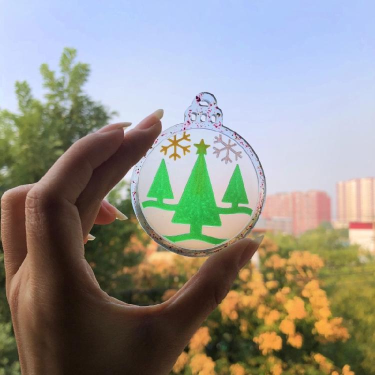DIY Ornaments Moulds Silicone Material Crafts Moulds for Resin Hand-Making Craft