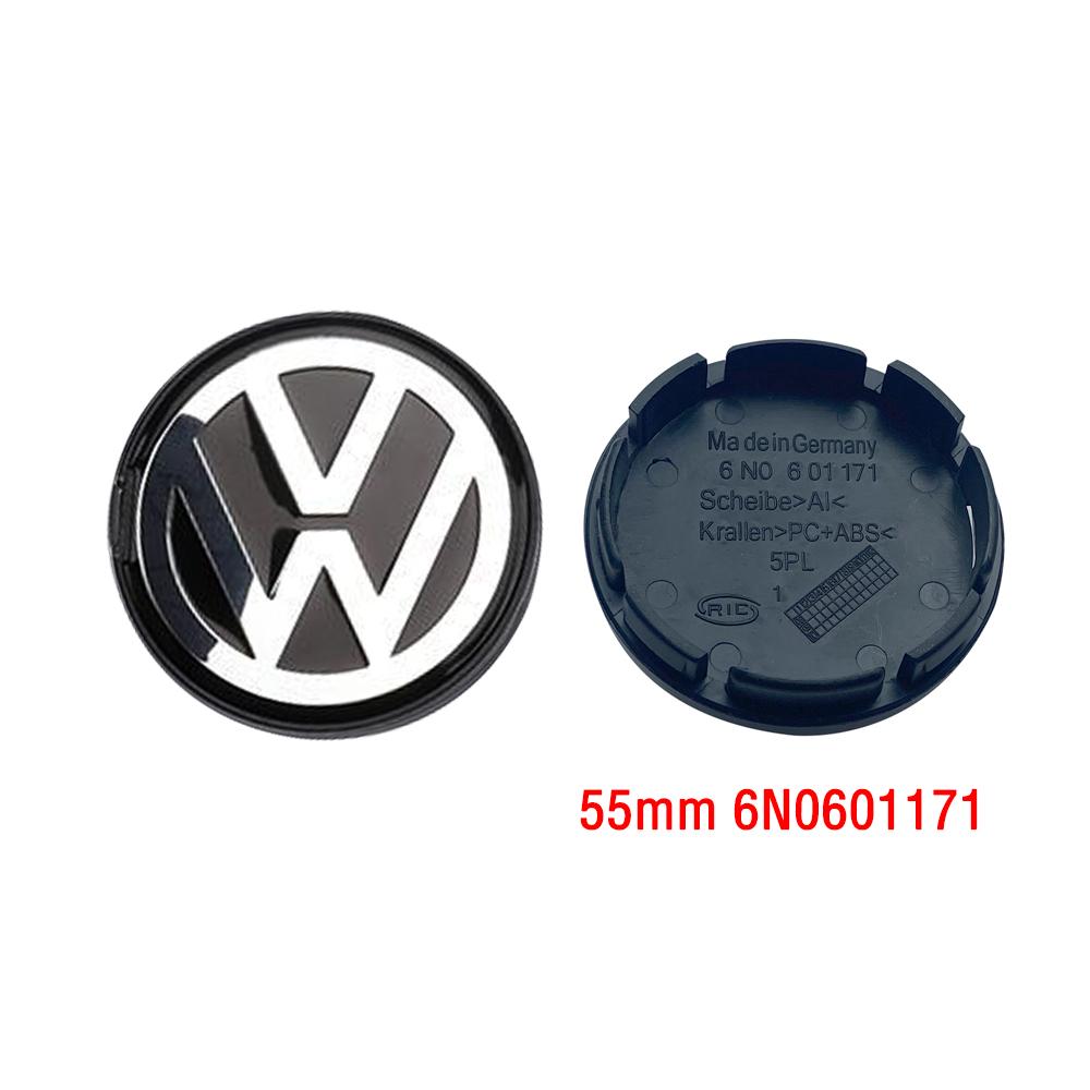 DIG1 60mm 4pcs Wheel Center Hub Caps 55mm 56mm 65mm 70mm Wheel Cover For VW Polo Golf 4 5 6 7 Touran CC Passat B5 B6 B7 Accessories