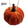 Herfst Oogst Binnen met Decoratieve Pompoen Decor Hangende Decoratie Fluweel Herfst Ornamenten Pompoenen Hennep Touw Jute Touw Thanksgiving Halloween