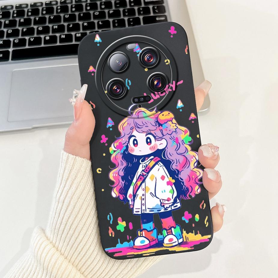 Per Custodia Xiaomi 13 Ultra Mi 14 Ultra Cover Cartone Animato Carina Custodia Telefono Antiurto Per Xiaomi 14 Ultra Mi 13Ultra 14Ultra Morbide Fundas