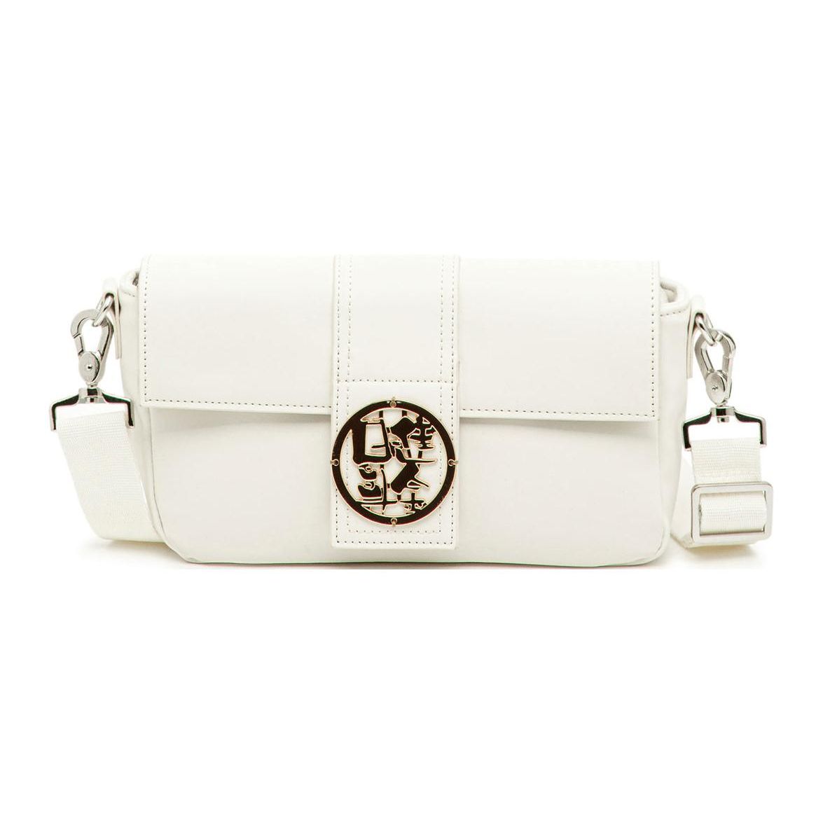 Li Ning Daily Prosperity Series Adjustable Detachable Shoulder Strap Polyester Crossbody Bag Unisex bags Off-White ABDU001-2 Ivory