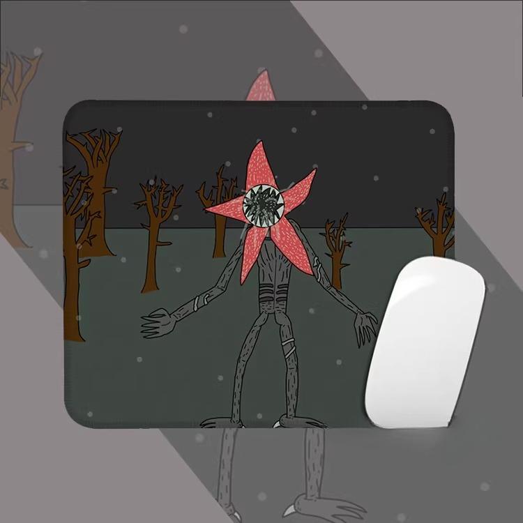 Stranger Things Amerikanisches Drama Peripherie Leder Mauspads Klein Schreibtisch Tischunterlage Randverriegelung Rutschfestes Mauspads Stranger Things Kreatives Mauspads