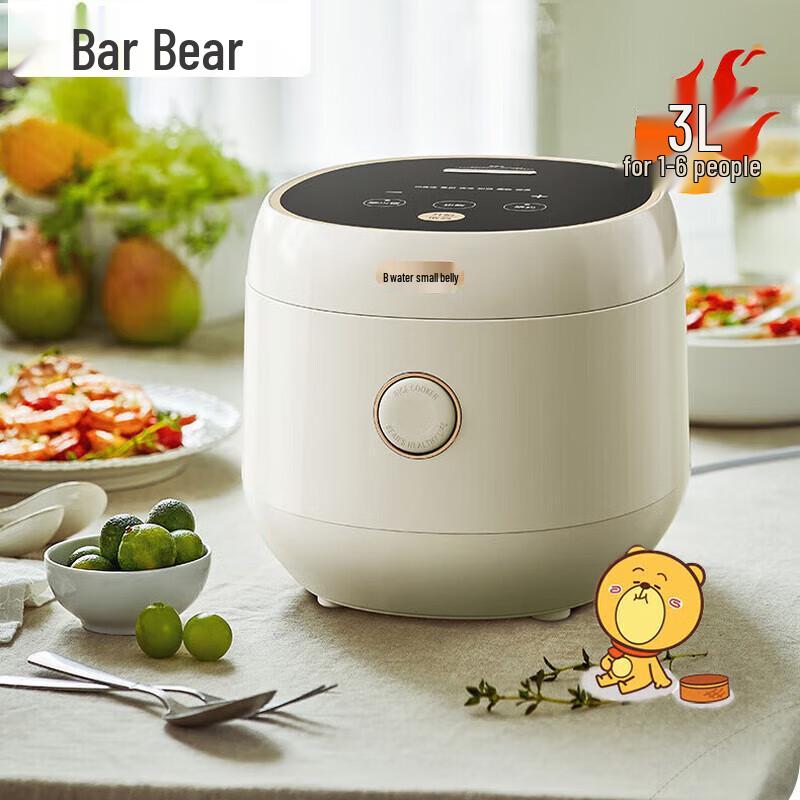 Bear 3L Smart Multi-functional Rice Cooker CN plug (adapter included)