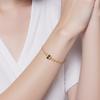 BVLGARI B.Zero1 Fashion Ceramic Pendant 18K Rose Gold Bracelet Women jewelry BR858157