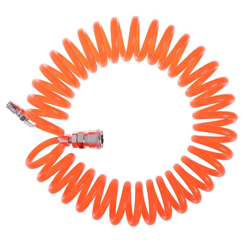 

Пружинна труба 3M 6M OD 8mm x ID 5mm Гнучка шлангова трубка для віддачі ПУ для компресорних фітингів для колокації повітряного інструменту 3m помаранчевий