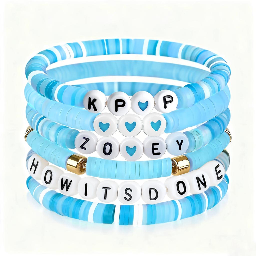 K-Pop-Themenarmbänder für Fans, Perfekt als Freundschaftsgeschenke für Freundinnen, Schwestern, Töchter, Enkelinnen, Nichten und Freundinnen