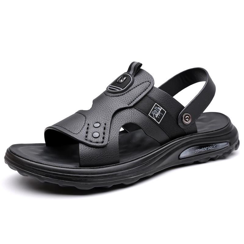 2025 new beach shoes sandals slippers men's shoes driving shoes non-slip shoes summer shoes youth trend 2025