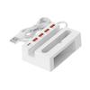 Multifunctional 5 In 1 USB Adapters Docking Station with Speaker USB Type C Phone Charger Power Strip Fast Charging Phone Holder