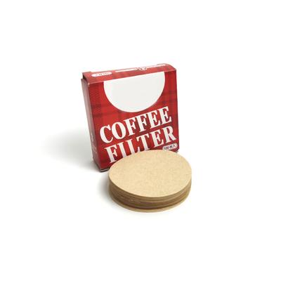 100Pcs Coffee Filter Paper Coniferous Wood Round Shaped Filter Paper Drip Coffee Pot Making