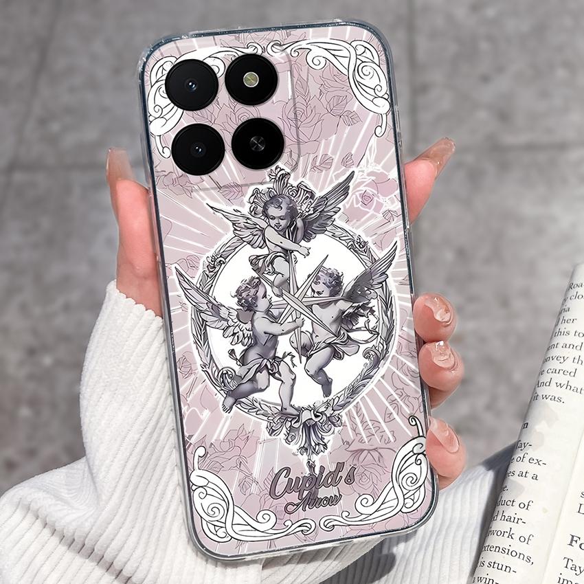 

Чохли для Honor X5b X5 X6 X6a X6b X7a X7d X8 X8a X8b X8c Play5 7T Чохли для телефону Фантастичний метелик Прозора силіконова нековзна накладка для корпусу Honor Honor X8b