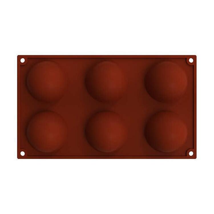 Silicone Baking Mold Chocolate Handmade Round-Shape Biscuit Muffins Soaps DIY Tool Cake Decoration