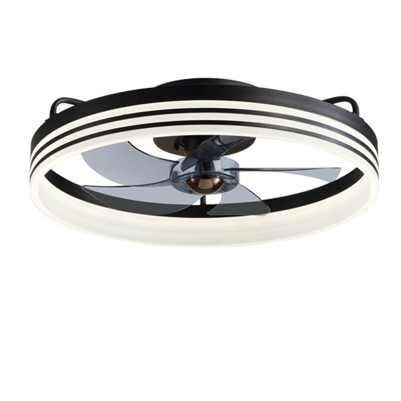 110-220V Modern Household Ceiling Fan Light Variable Frequency Energy-saving Ceiling Fan Lamp Restaurant Silent Electric Fan Light