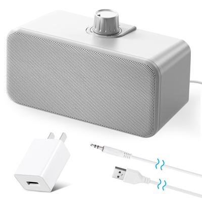Evinof Wired TV Personal Speaker To Hear Even At Low 5m Volume Easy Suitable for Gray Speaker, [Clear Voice/Easy Volume] Cable, Control, Connection,