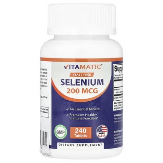 

Selenium, 200Mcg, 240 Tablets