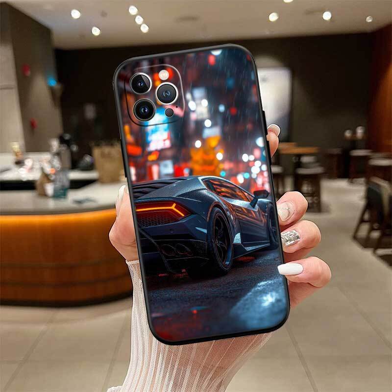 Supercar Car Phone Case for Samsung S20 S21 S21S S22 S23 S24 FE Ultra Plus Lite F06 F16 M06 M16 M56 A07 A17 A36 A37 A55 A57