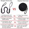 Stretch Dock Rope Car Motorcycle Yacht Puller Mooring Docking Rope 4FT Anchor Rope Cable