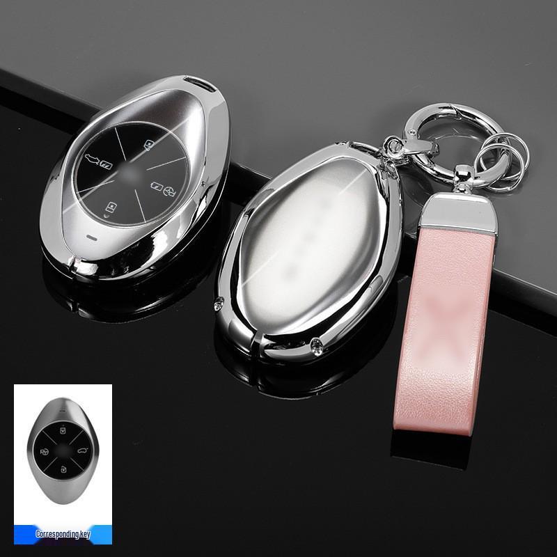 Premium Sleuteletui voor Xpeng: Compatibel met P7/P5/G3i/G3/G6/G9 Modellen – Unisex Beschermhoes voor Autosleutel