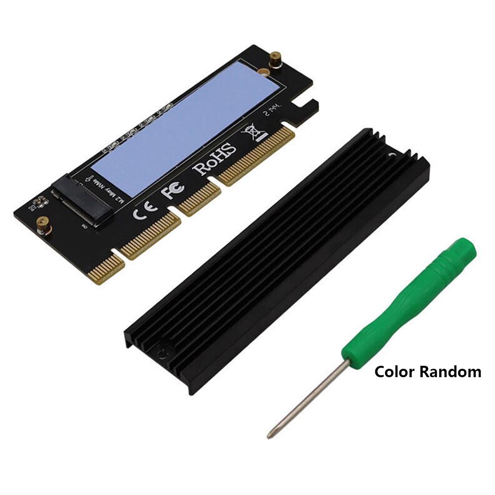 1× M.2 PCIe NVMe SSD to PCI-E Express 3.0 X4 X8 X16 Adapter Card Full Speed 2280