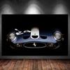 Solid Wood Frame Muscle Racing Cars Sports Cars Posters Canvas Painting Modern Prints Wall Art Pictures for Living Room Home Decor