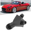 AN10 10AN to AN6 6AN Male Flare Connector Y Block Fitting Adapter Black