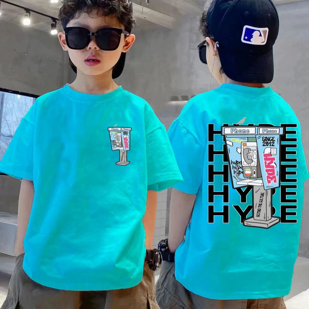 Round Neck T-shirt for Children, Fashionable, Casual and Versatile