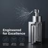 Distributeur de savon liquide en acier inoxydable avec réservoir intérieur en PP, design rechargeable, flacon pour lotion, pour comptoir