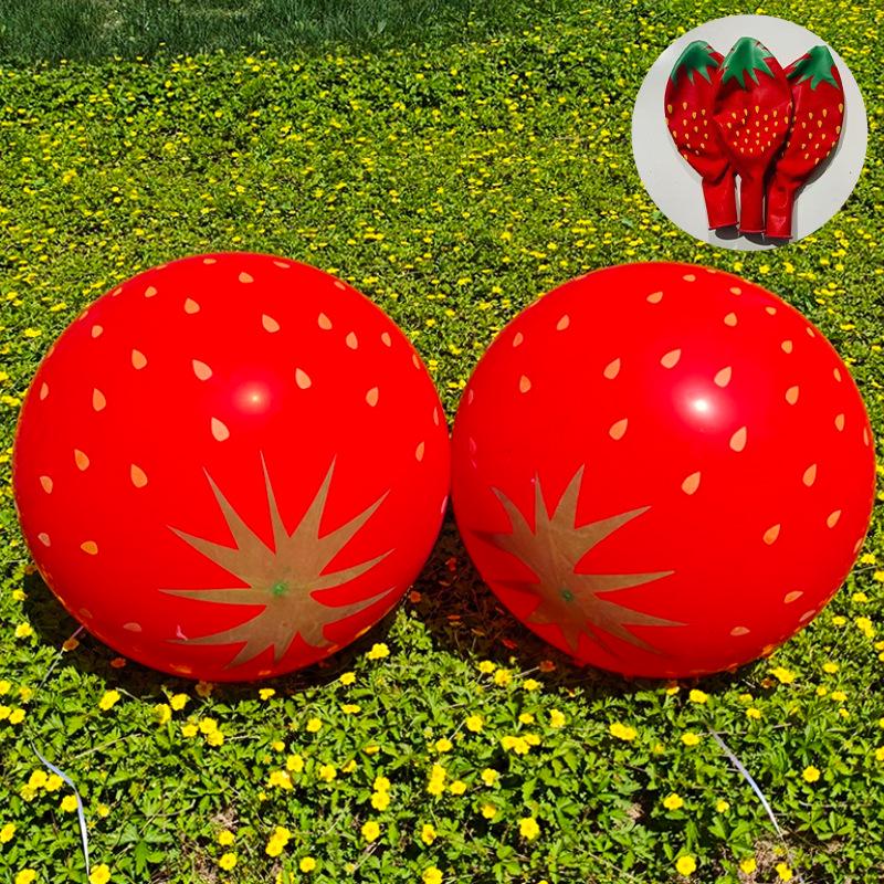 36-Inch Thick Balloon Toy with Designs for Kids - Perfect for Outdoor and Kindergarten Decorations