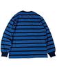 Skater Rock Old School Stripe T-Shirt ((Blue*Navy))
