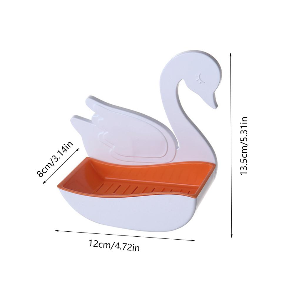 Rack No Drilling Wall Mounted Soap Holder Soap Sponge Dish Bathroom Accessories Soap Dishes Self Adhesive