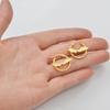 Anniyo Curacao Map Stud Earrings for Women Girls Stainless Steel Jewelry #005162