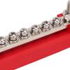 48V 150A 6 Terminal Bus Bar Power Distribution Block with Cover M6 Studs M4 Screws for Car RV   Marine Boat