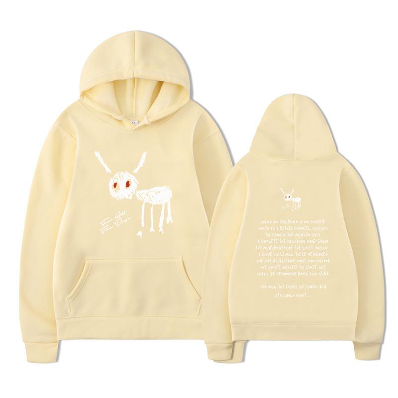 Rapper Drake for All The Dogs Letter Hoodie Design Men's Women's Sweatshirt Fleece Oversized Couples Streetwear Hoodies