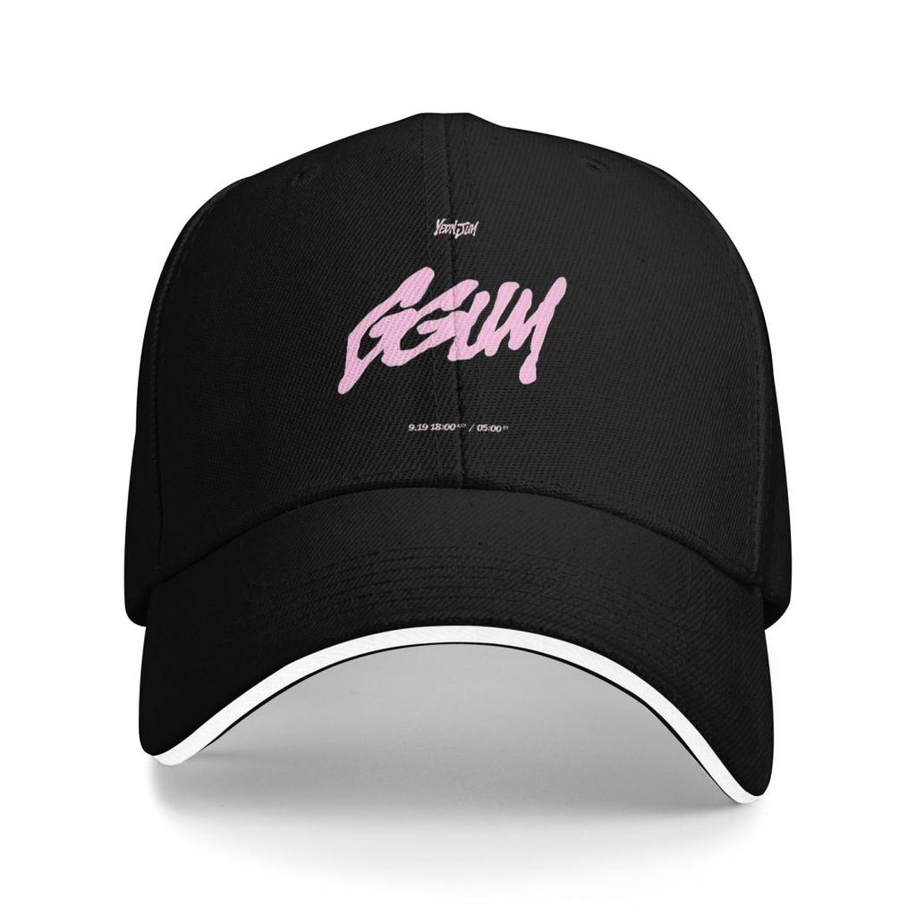 Ggum Yeonjun Logo Baseball Caps Snapback Baseball Hats Breathable Casual Casquette Outdoor for Men And Women