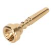Trumpet Mouthpiece 7C Smoothing Brass Strong High Accuracy Trumpet Practice Mouthpiece with Brush Fo