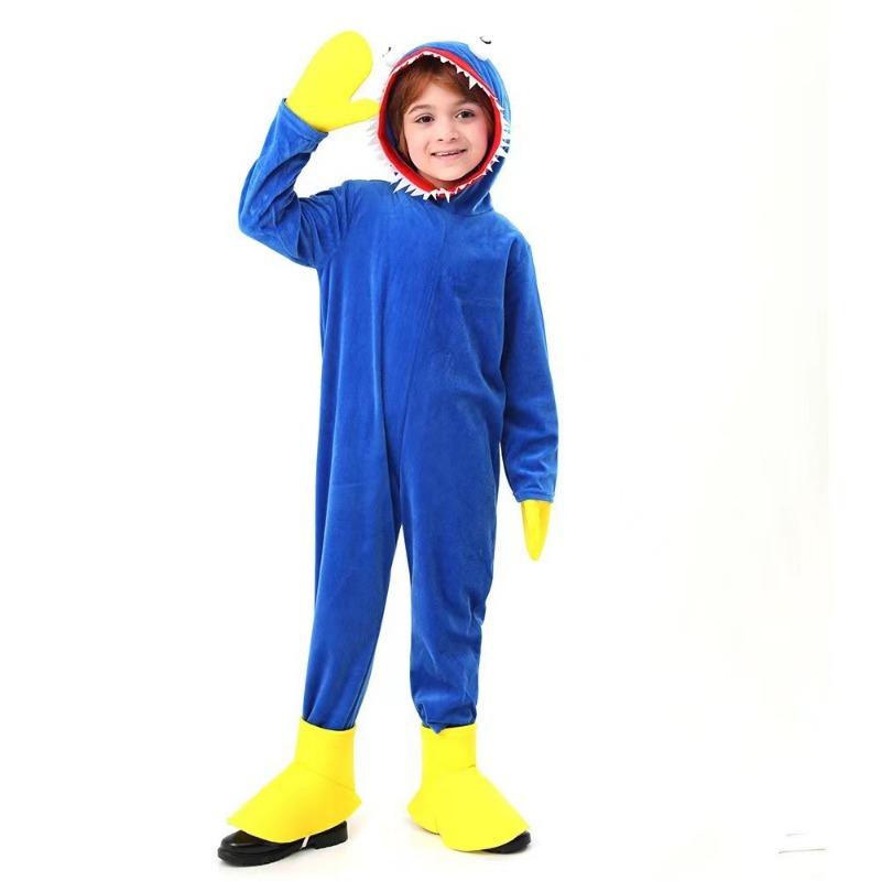 Short Plush Bobby Game Sausage Monster, Costume