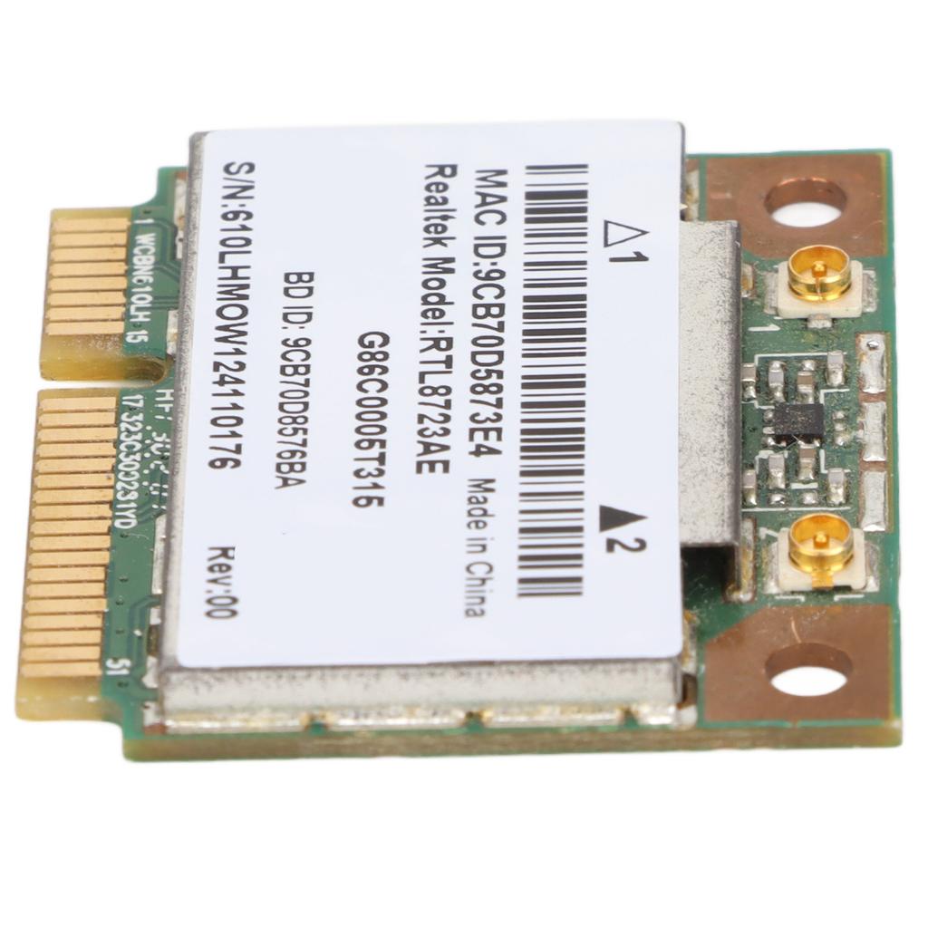 Wireless Network Card Mini PciExpress 802.11B g n 300M BT4.0 High Speed Transmission Plug and Play Network Card
