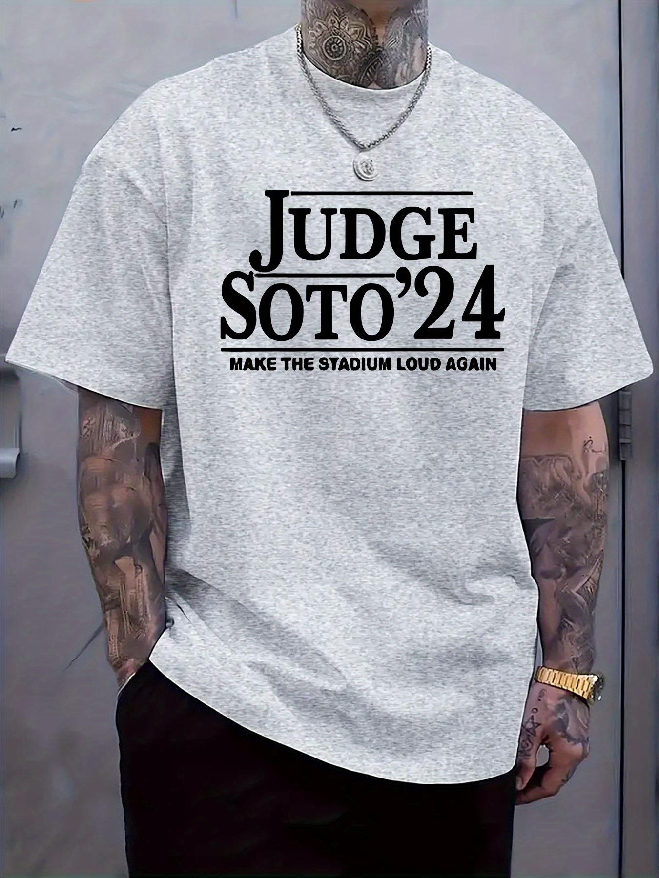 Round Neck Short Sleeve Tshirt with Colorful Text Print M