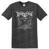 Unsterbliches Black Metal Totenkopf T-Shirt Nördliche Chaosgötter Band T-Shirt